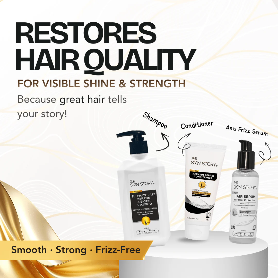 Sulphate-Free Keratin & Biotin Shampoo – Repairs Damaged Hair - Image 5
