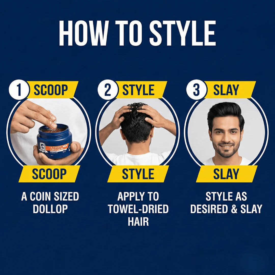 Hair Styling Gel - Medium Hold 100g - Image 7