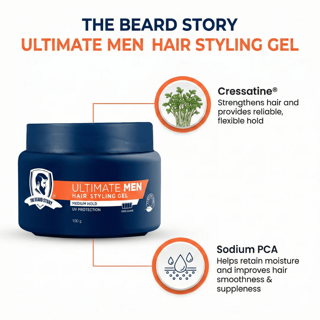 Hair Styling Gel - Medium Hold 100g - Image 8