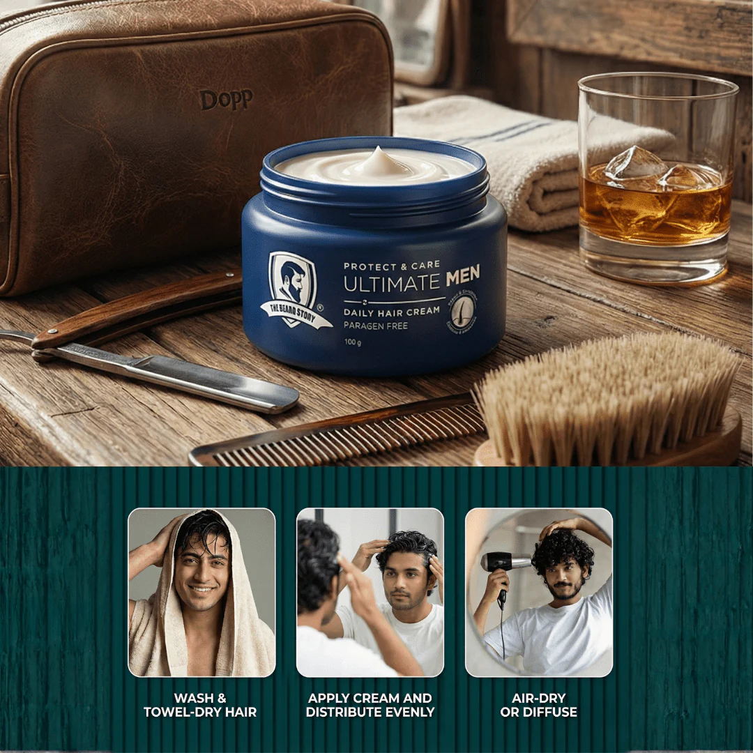 Mens Hair Cream UV Protect 100g - Image 7