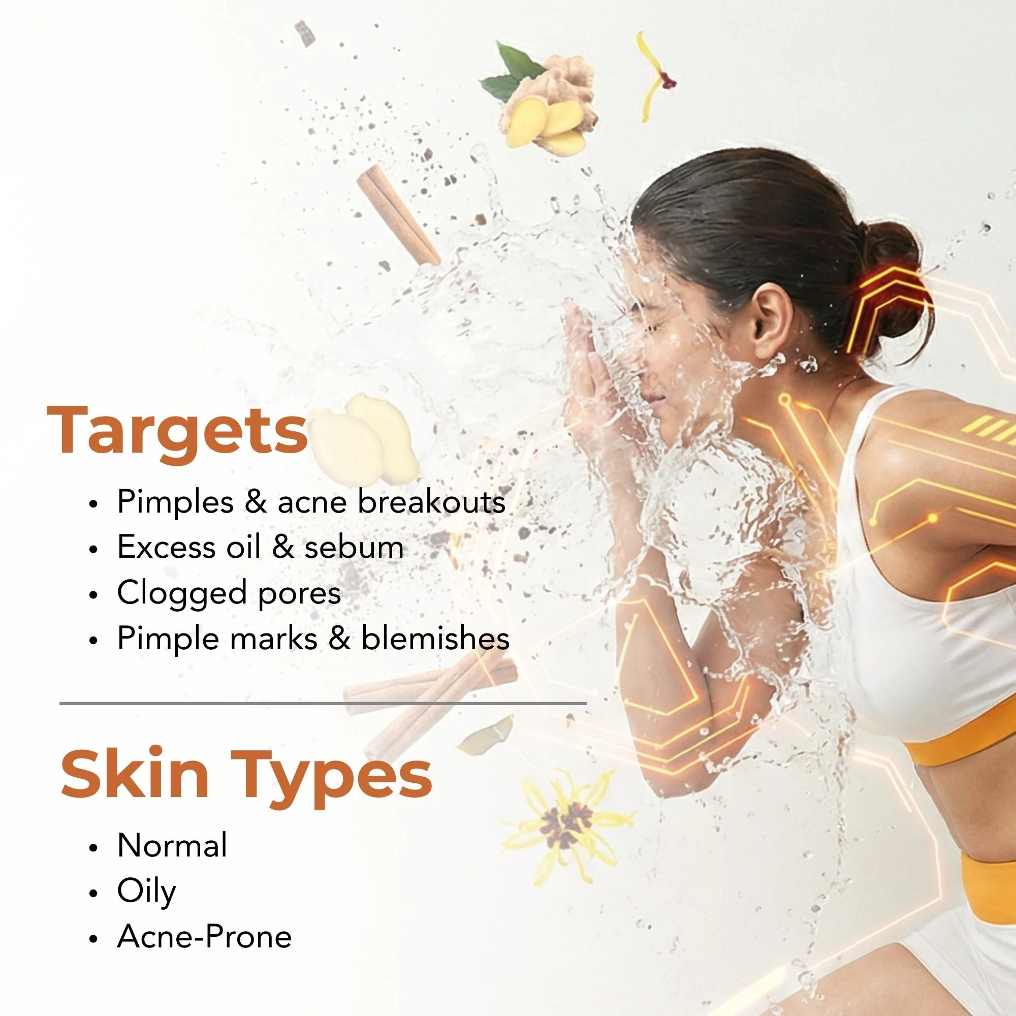 Mild Acne 2-Step Starter Regime Facewash & Serum Combo - Image 11