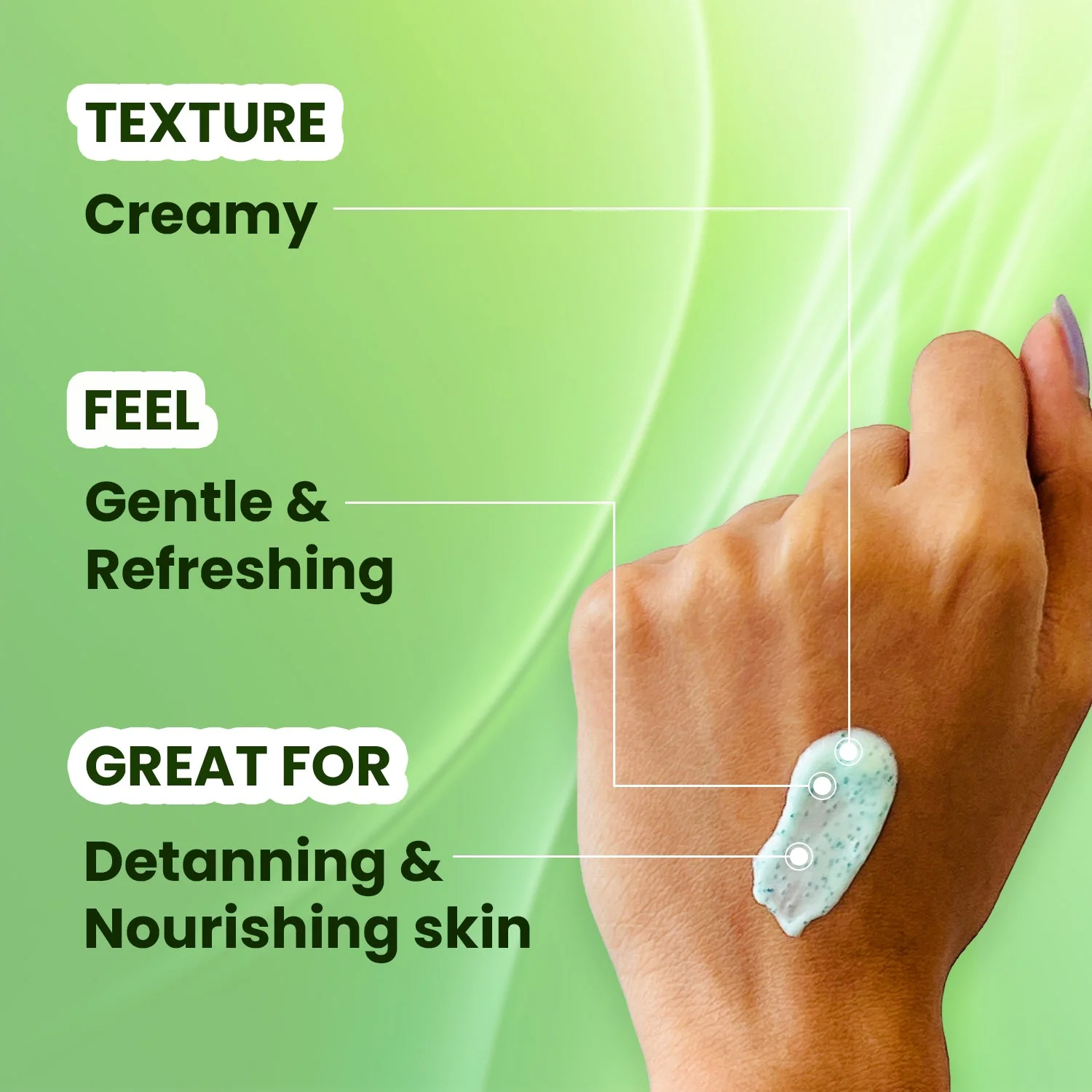 Moringa Face Scrub, 200g - Image 4