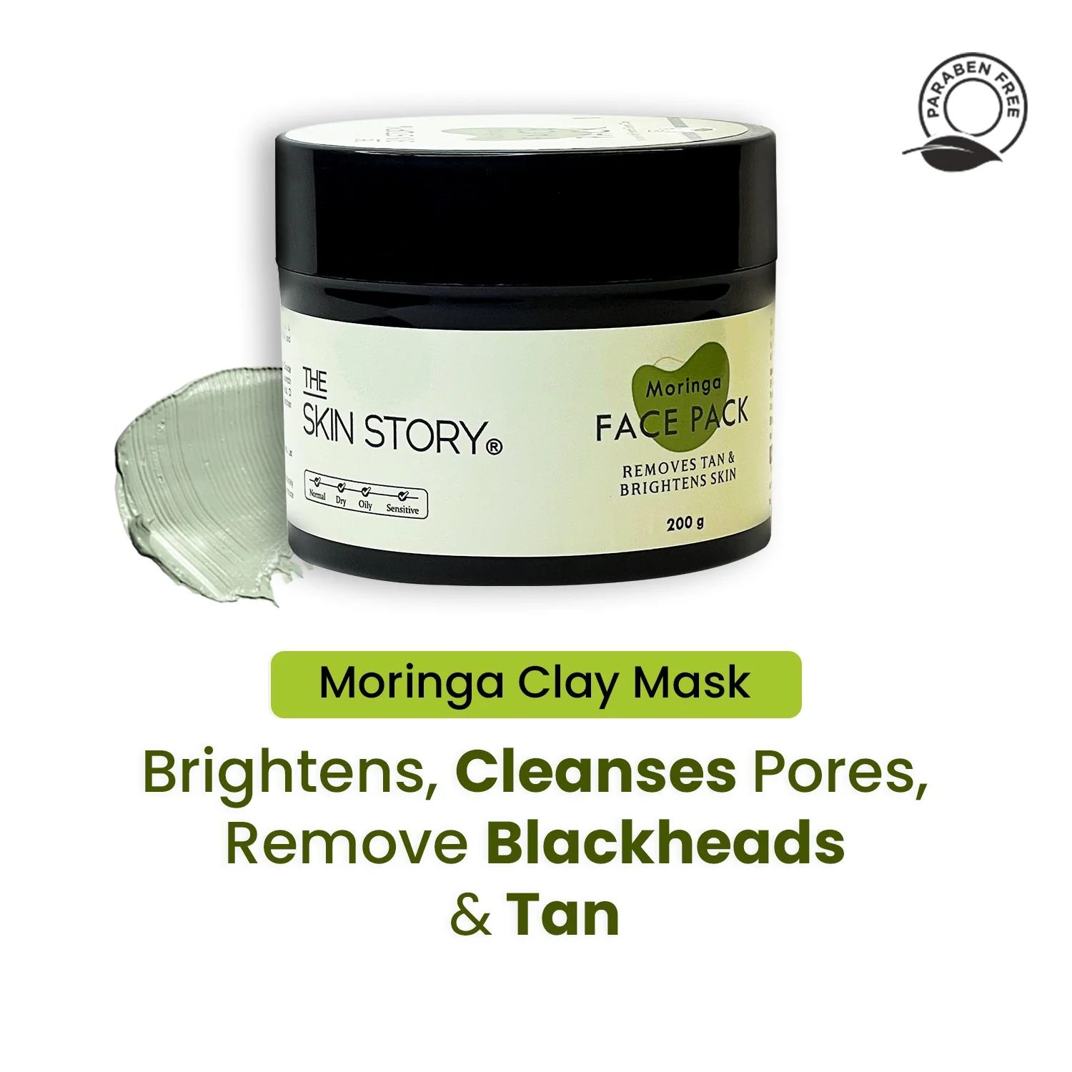 Moringa Face Pack, 200g - Image 5