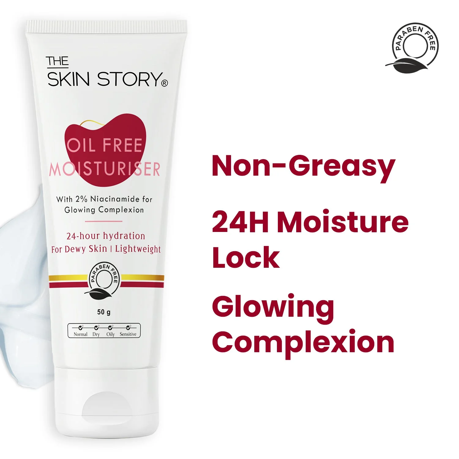 2% Niacinamide Oil-Free Moisturiser - Image 11