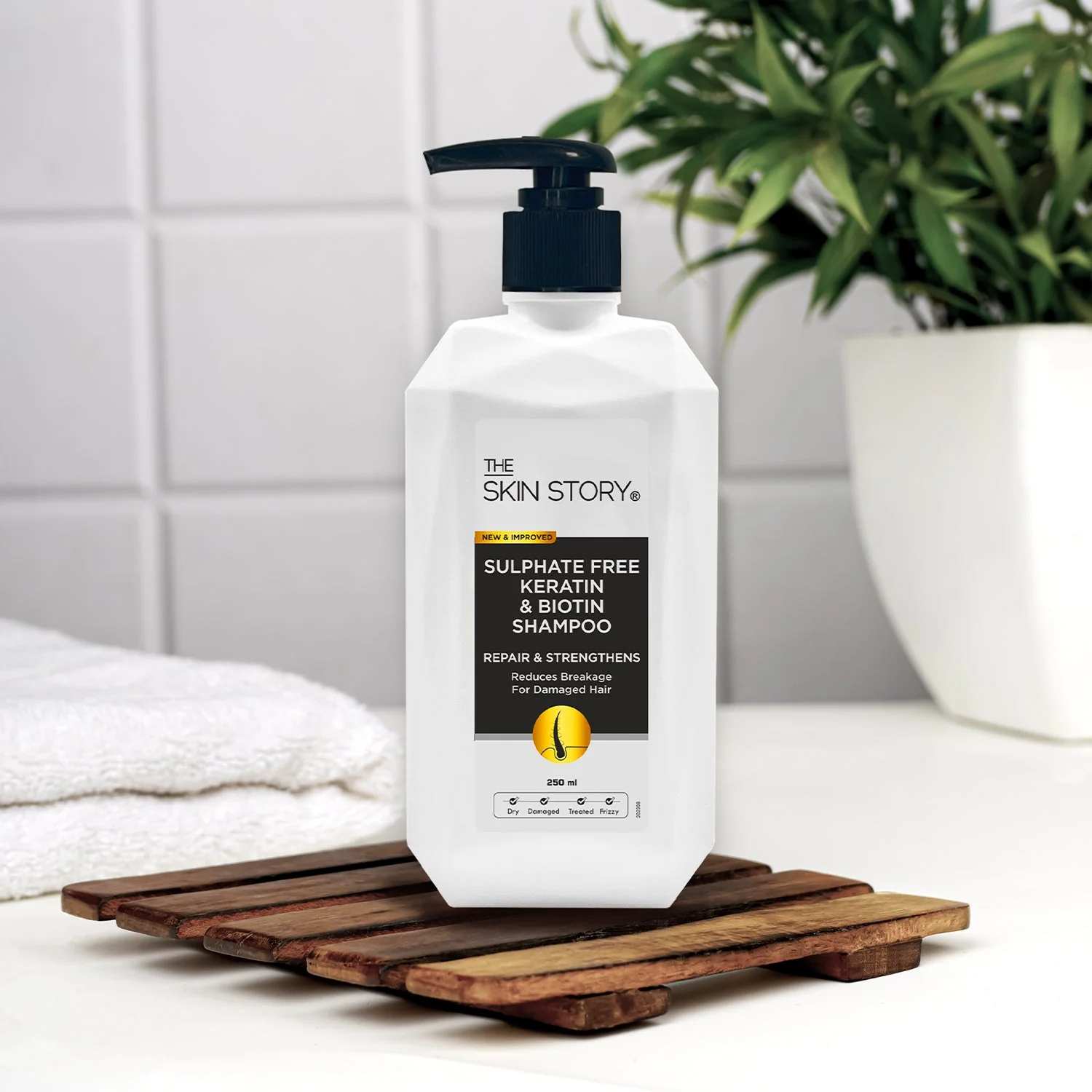 Sulphate Free Keratin Shampoo, Hair Serum & Hair Mask - Image 10