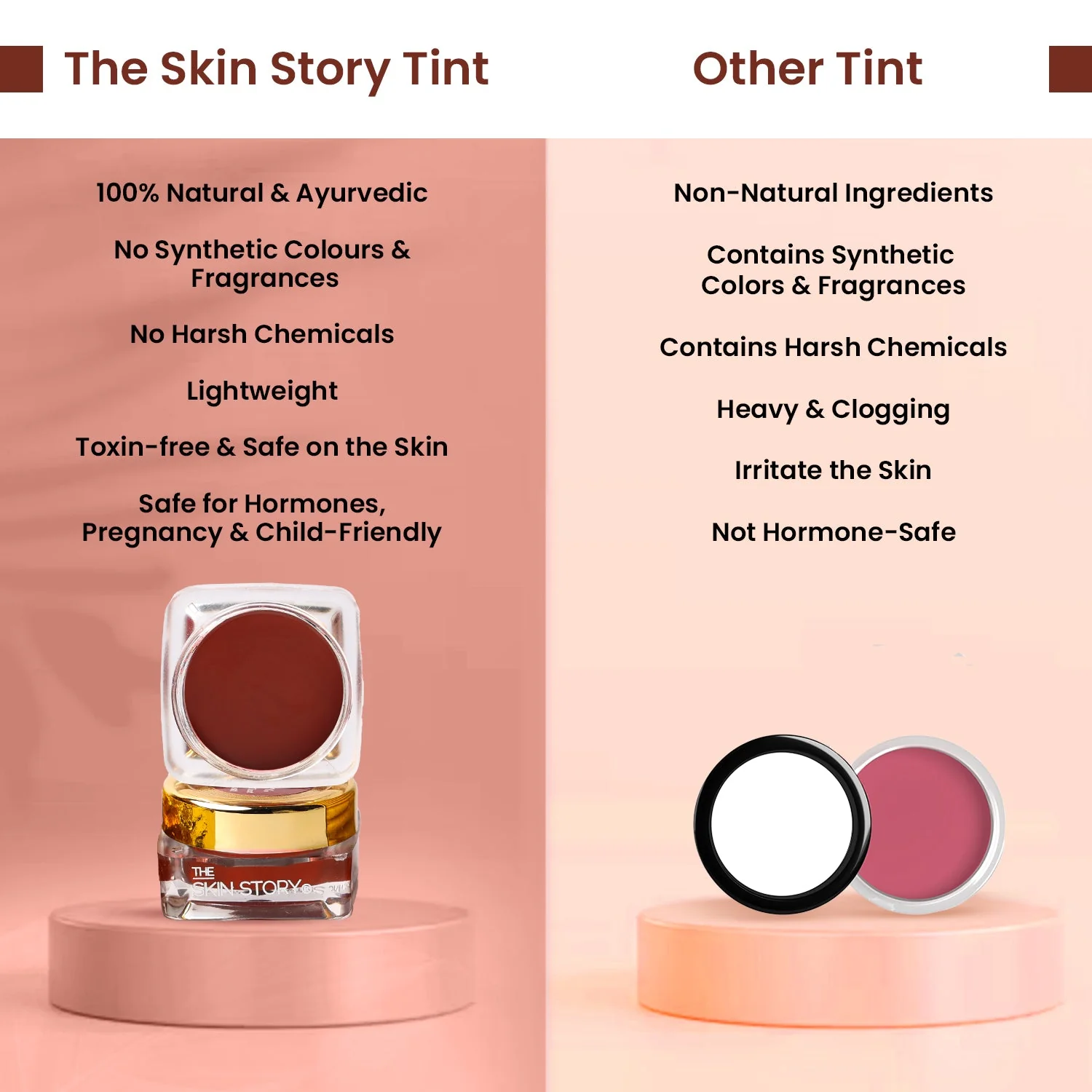 Lip & Cheek Tint Nostalgic Nude - Image 7