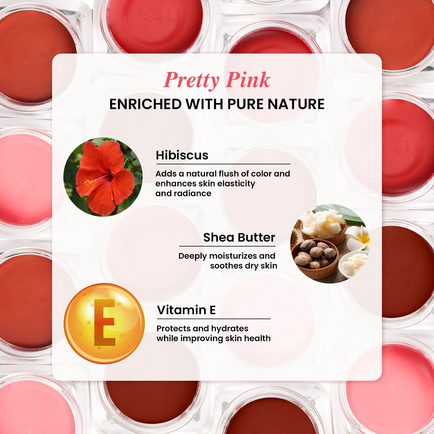 Lip & Cheek Tint Pretty Pink - Image 6