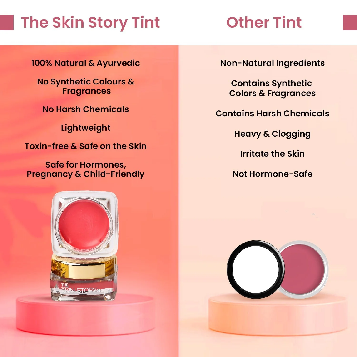Lip & Cheek Tint Pretty Pink - Image 8