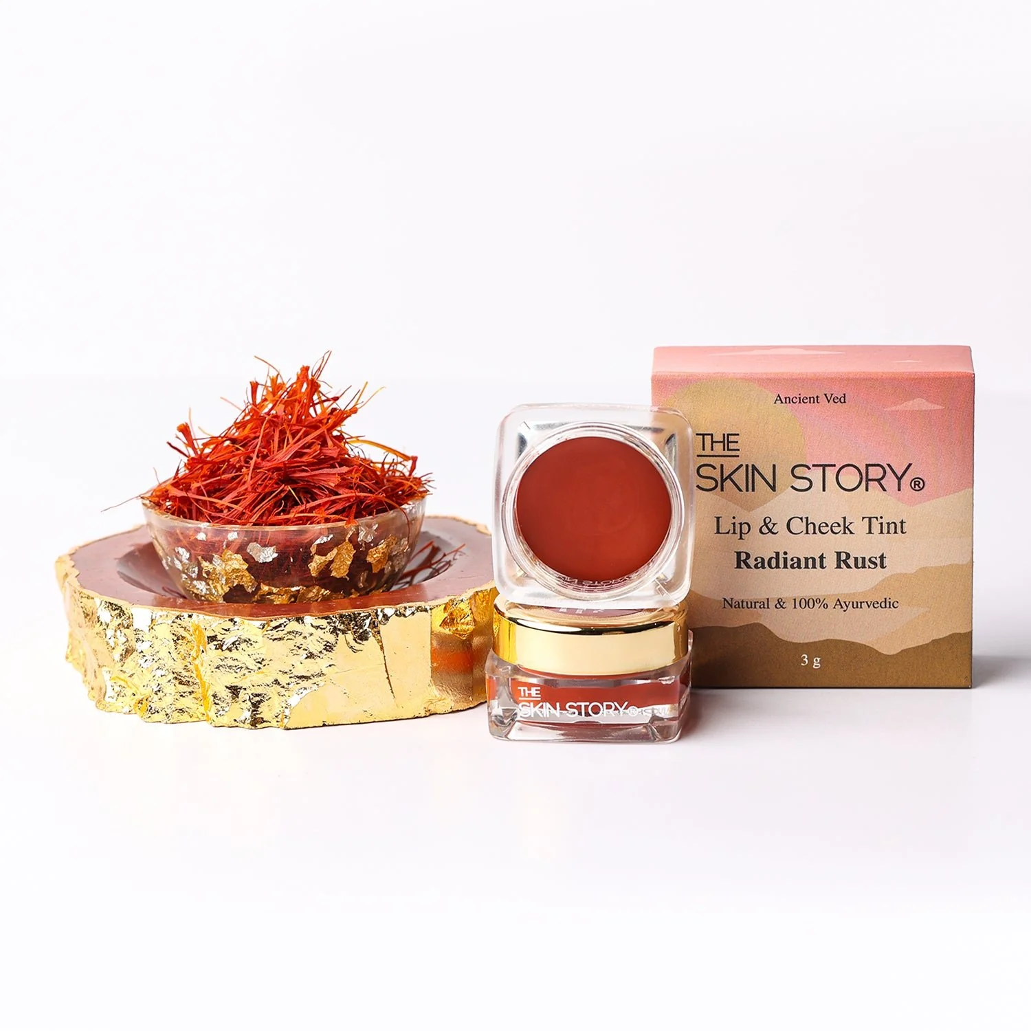 Lip & Cheek Tint Radiant Rust - Image 10