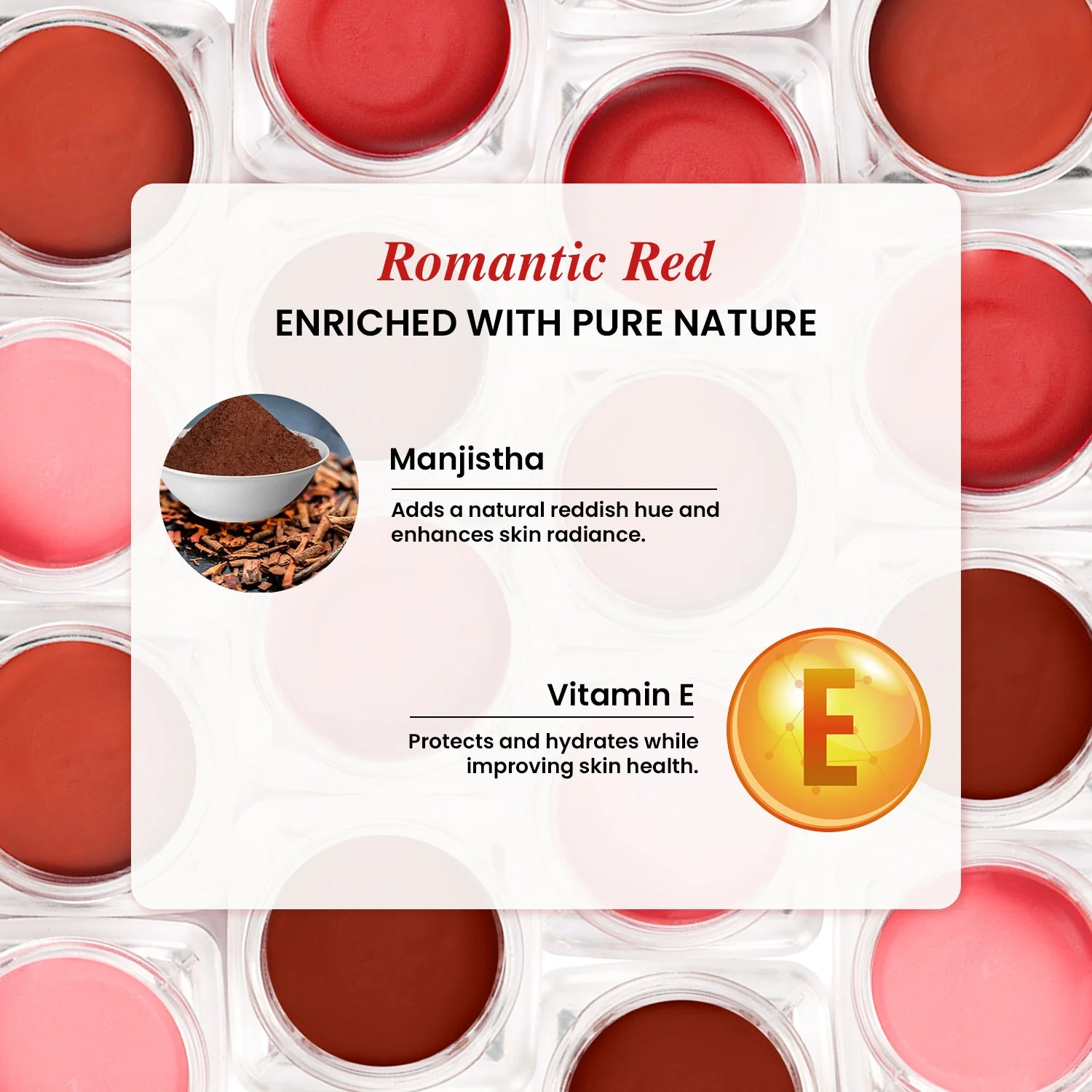 Lip & Cheek Tint Romantic Red - Image 7