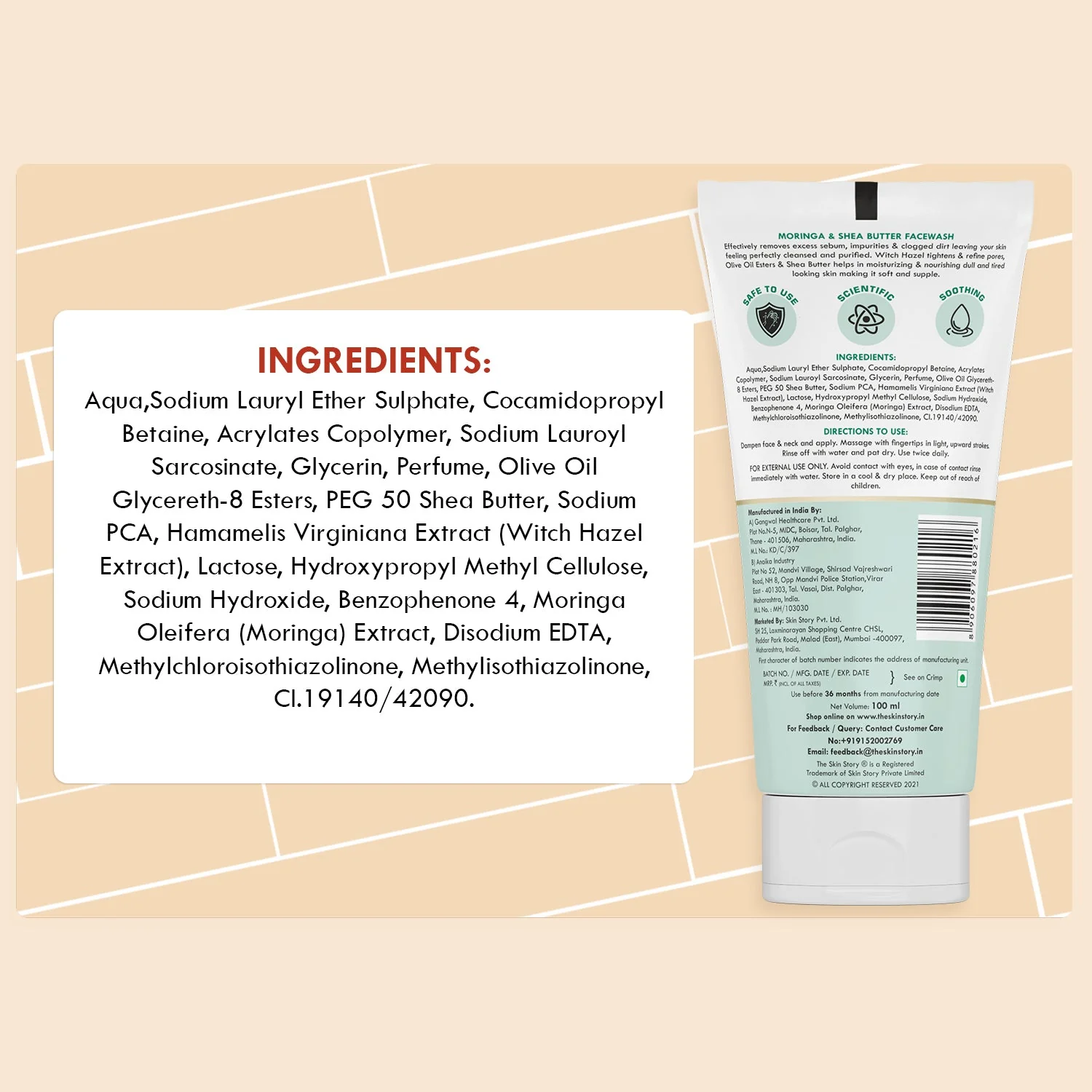De-Tan & Blackhead Face Scrub - Image 10