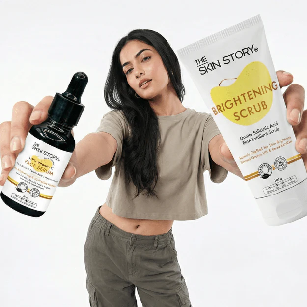 Ultimate Brightening | Salicylic Acid Scrub & Vitamin C Serum